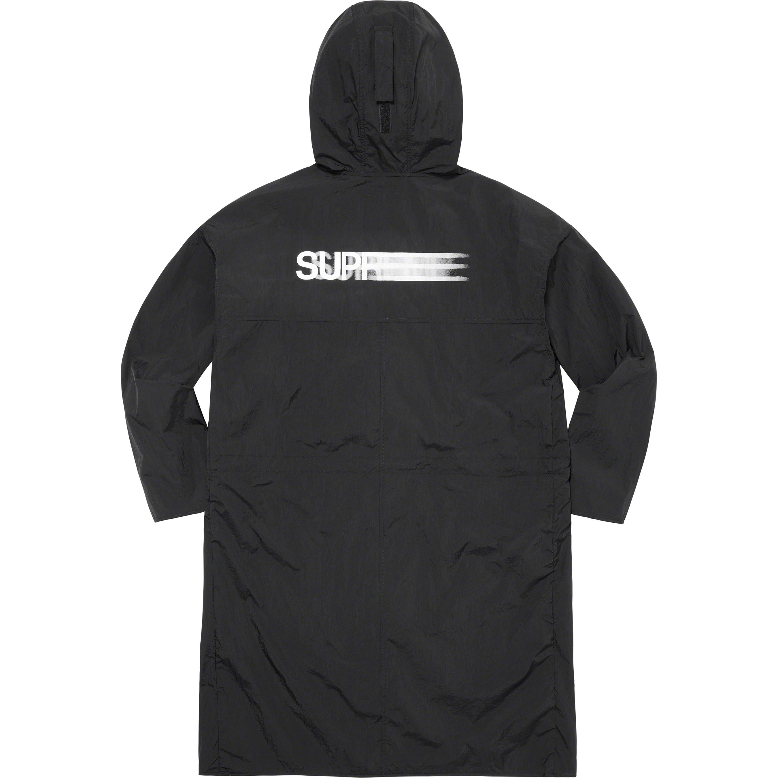 Supreme Motion Logo Hooded Black Mサイズ