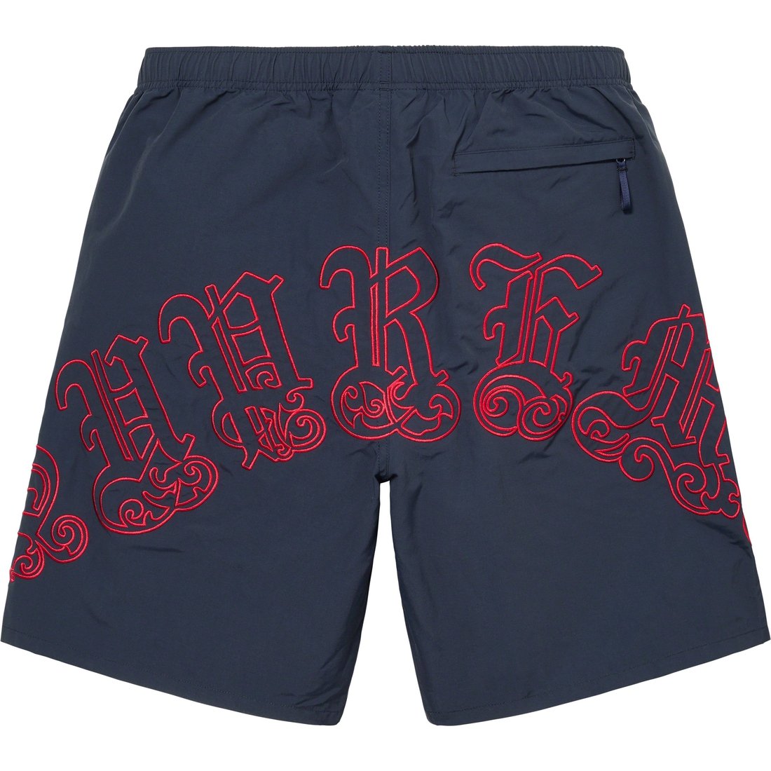 Details on Old English Nylon Short Navy from spring summer
                                                    2023 (Price is $110)
