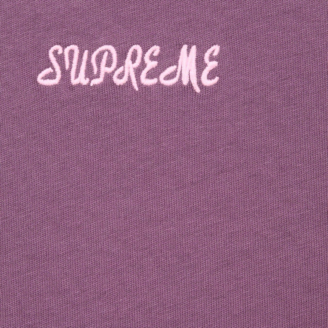 Details on Washed Script S S Top Purple from spring summer
                                                    2023 (Price is $54)