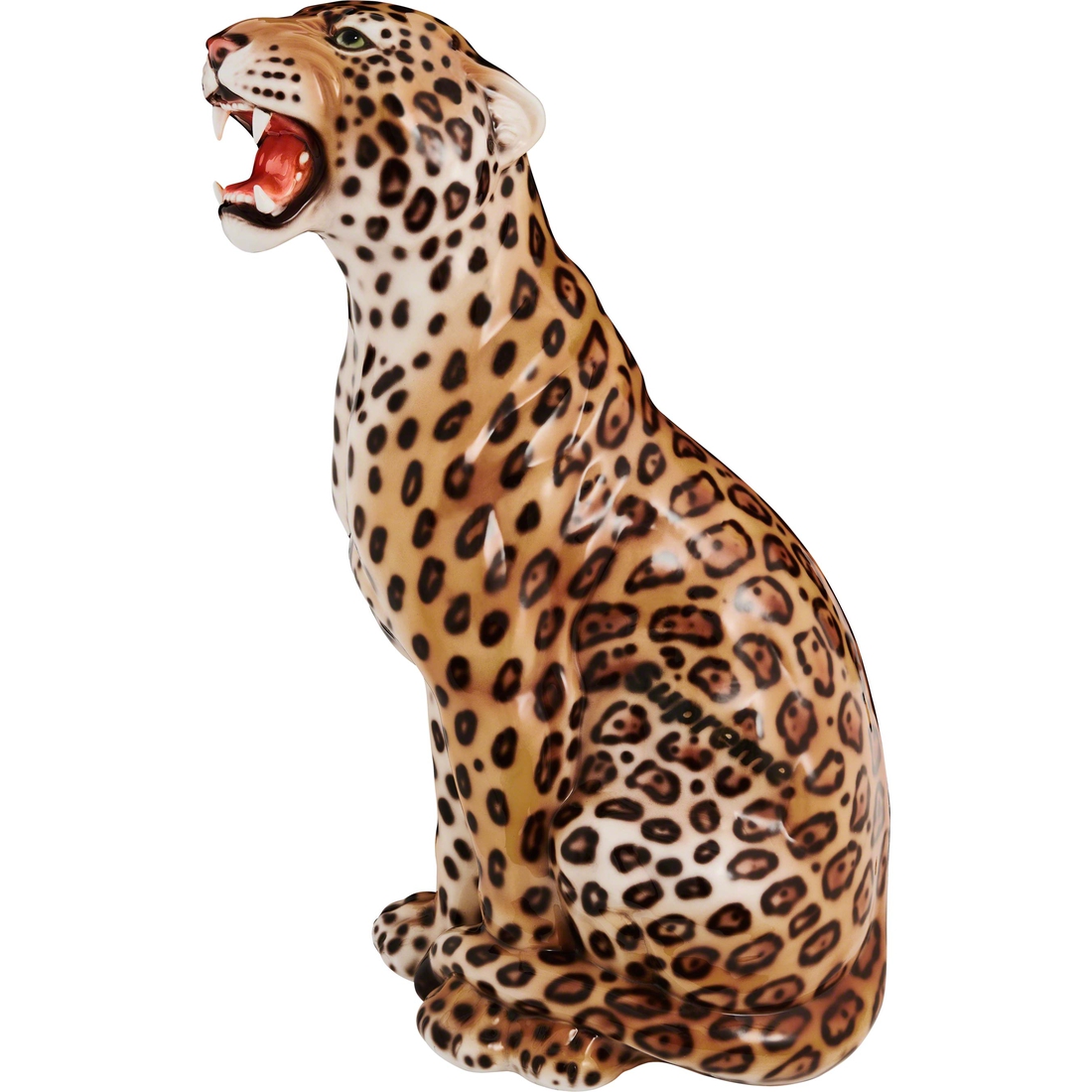 Details on 34" Porcelain Jaguar Orange from spring summer
                                                    2023 (Price is $1498)