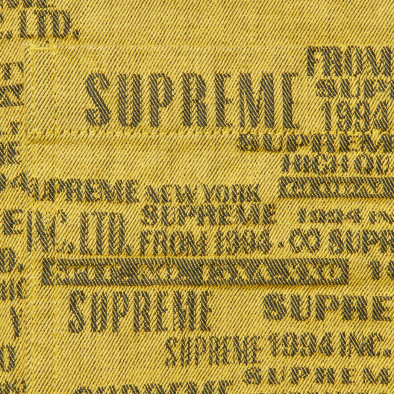 Supreme, Shirts, Supreme Jacquard Denim Shirt