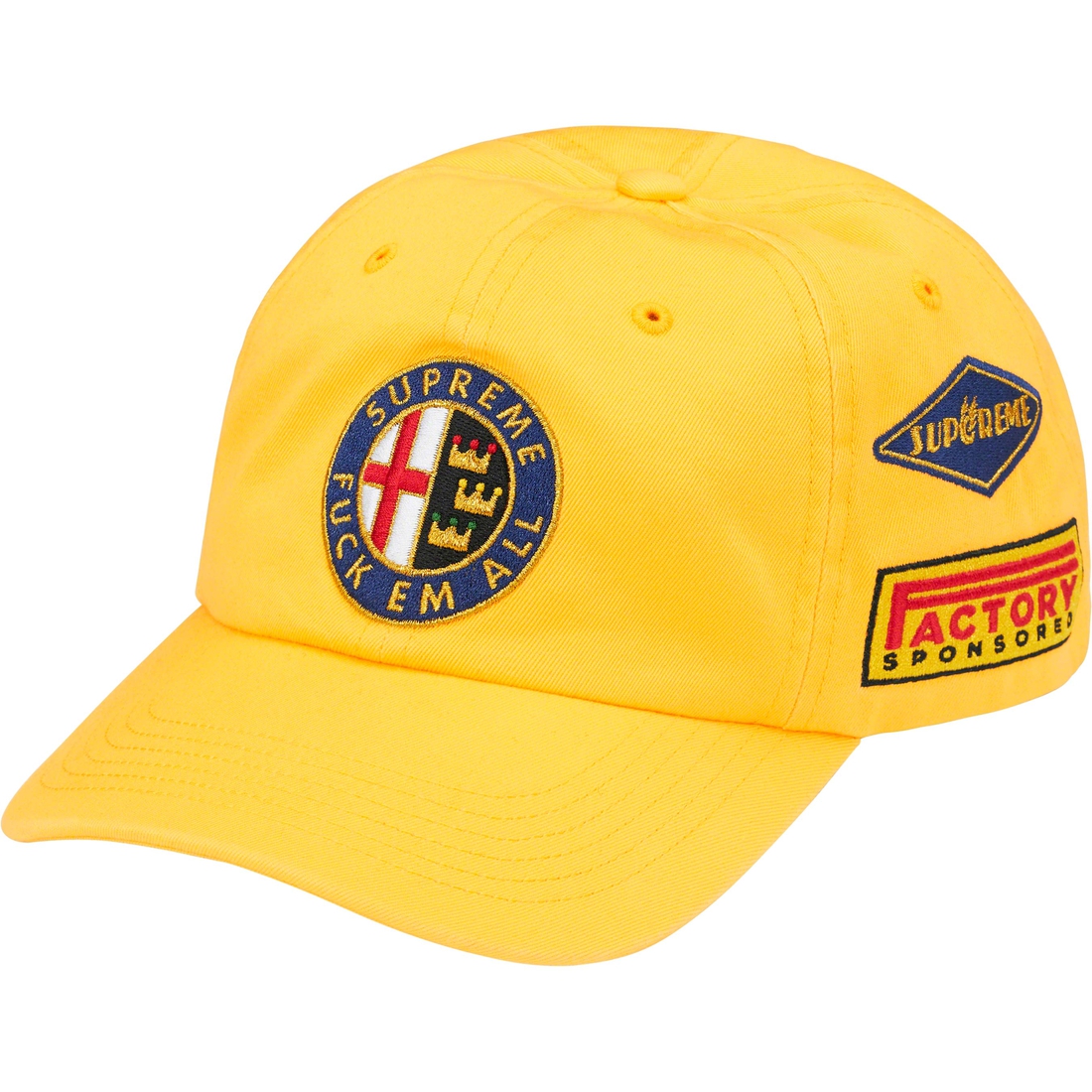 Details on Racing 6-Panel Yellow from spring summer
                                                    2023 (Price is $54)