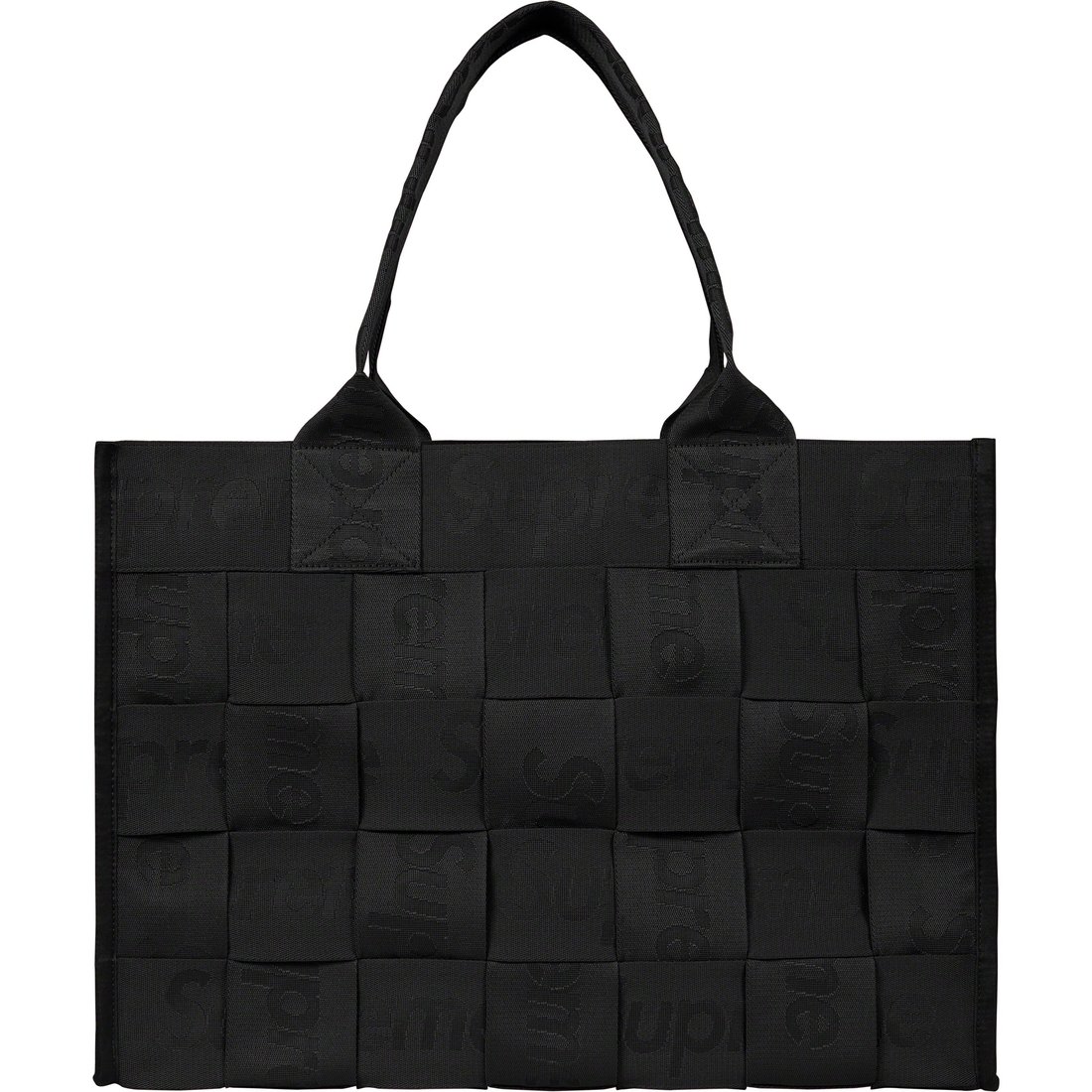 Details on Woven Large Tote Black from spring summer
                                                    2023 (Price is $168)