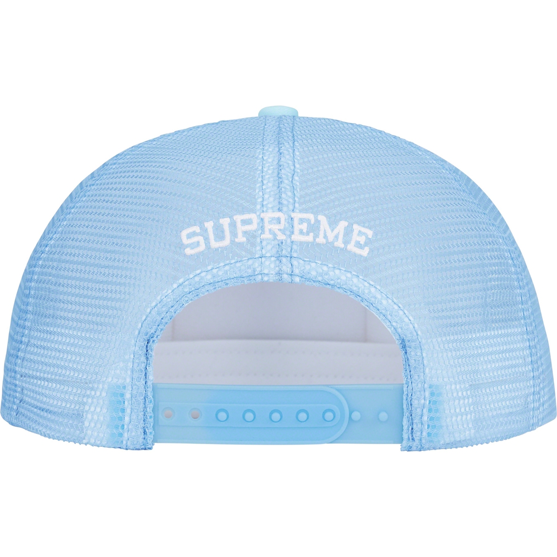 Details on Name Plate Mesh Back 5-Panel Light Blue from spring summer
                                                    2023 (Price is $48)