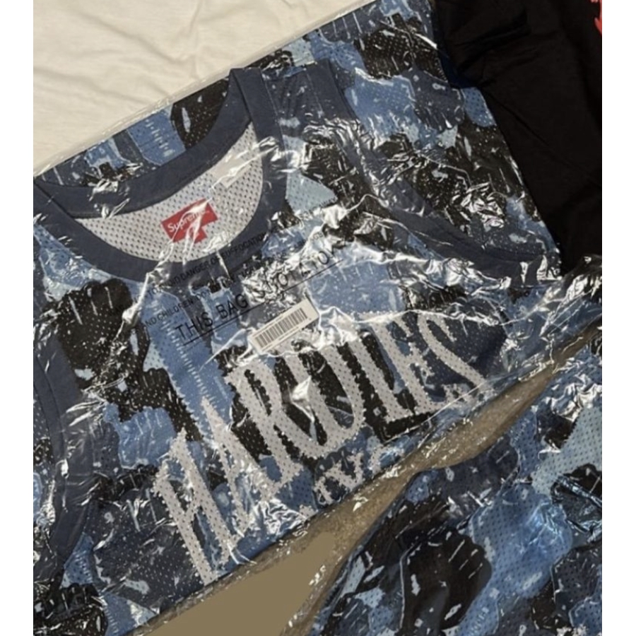 Supreme / Hardies Camo Basketball Jersey | gulatilaw.com