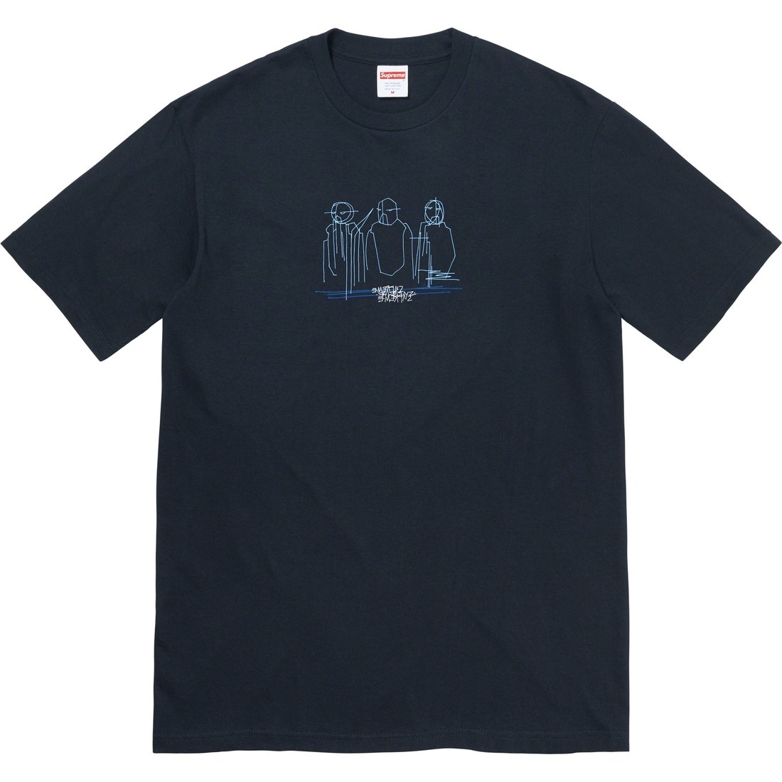 Details on Three Kings Tee Navy from spring summer
                                                    2023 (Price is $40)