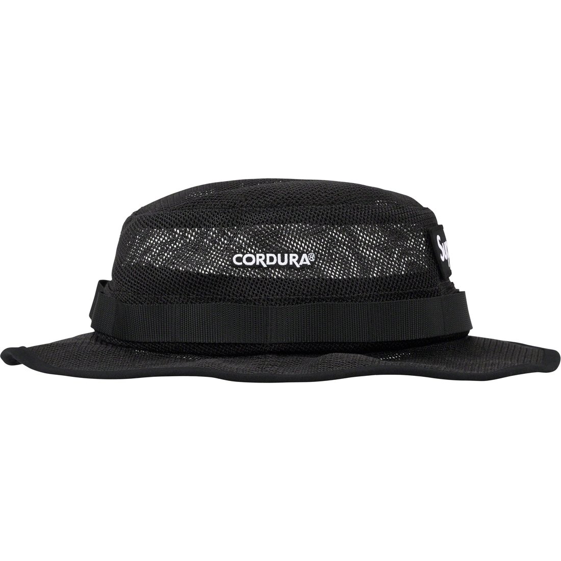 Details on Mesh Cordura Boonie Black from spring summer
                                                    2023 (Price is $64)