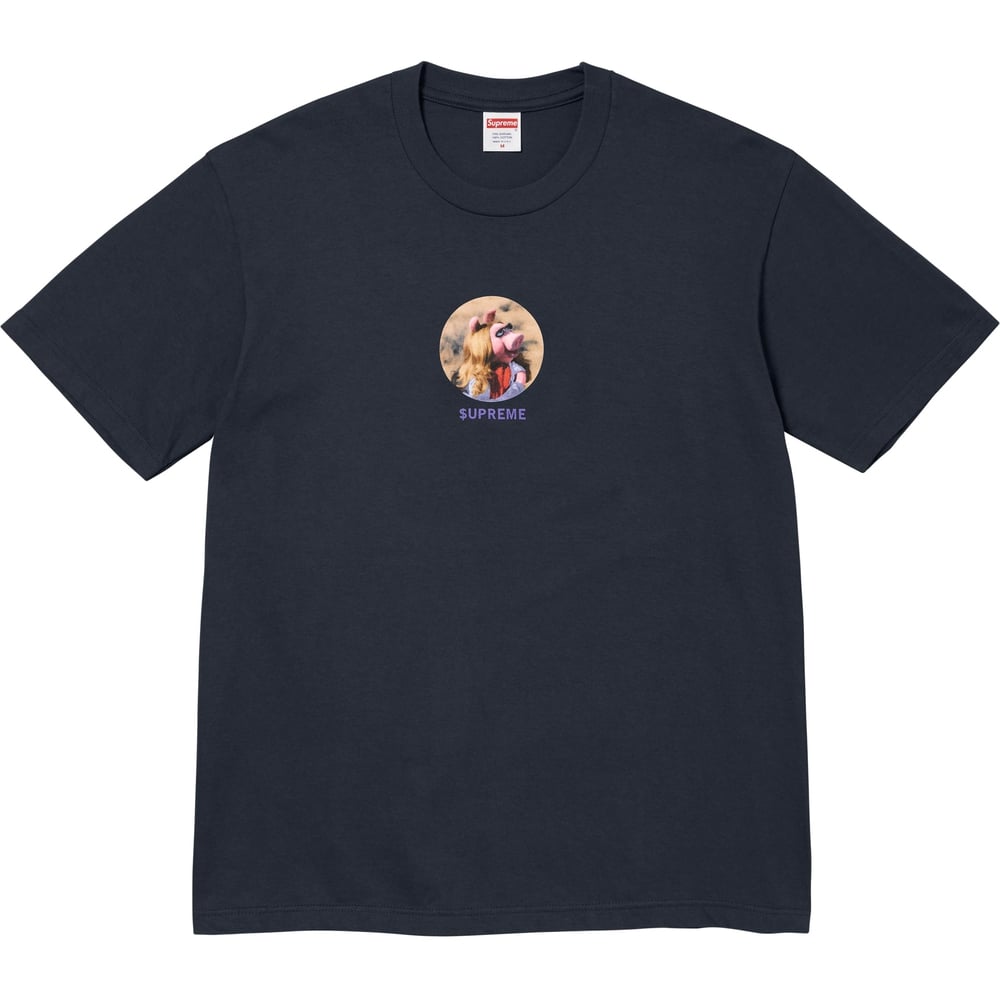 Supreme Miss Piggy Tee released during spring summer 24 season