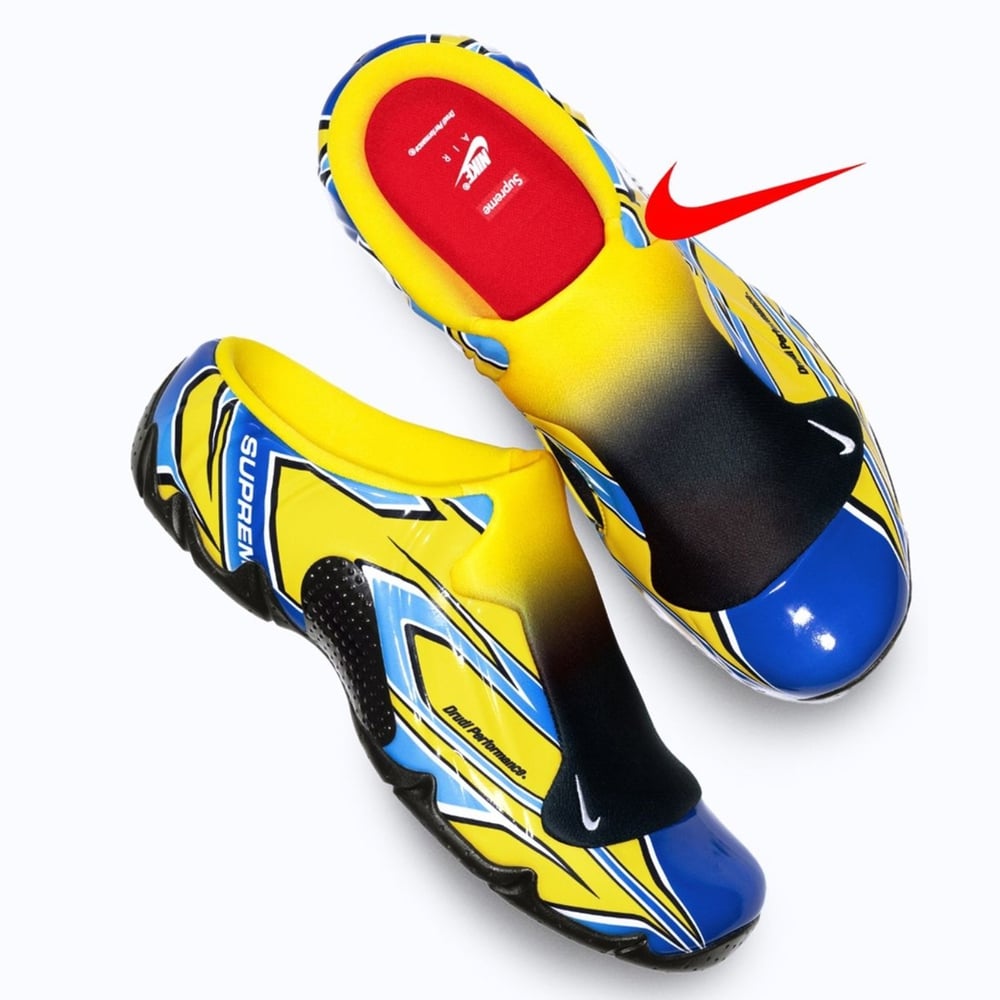 Details on Supreme Nike Clogposite clogposite3 from fall winter
                                                    2024 (Price is $138)