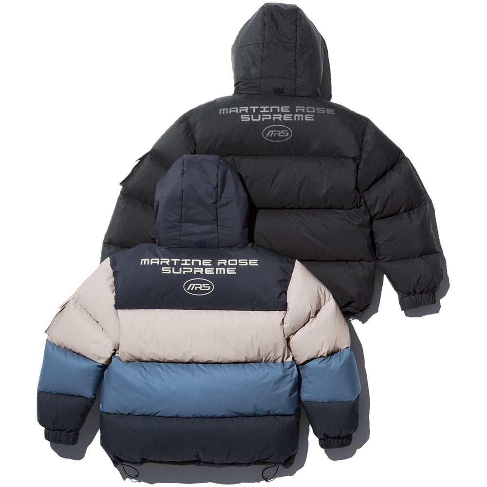 Details on Supreme Martine Rose Down Puffer Jacket None from fall winter
                                                    2024 (Price is $498)