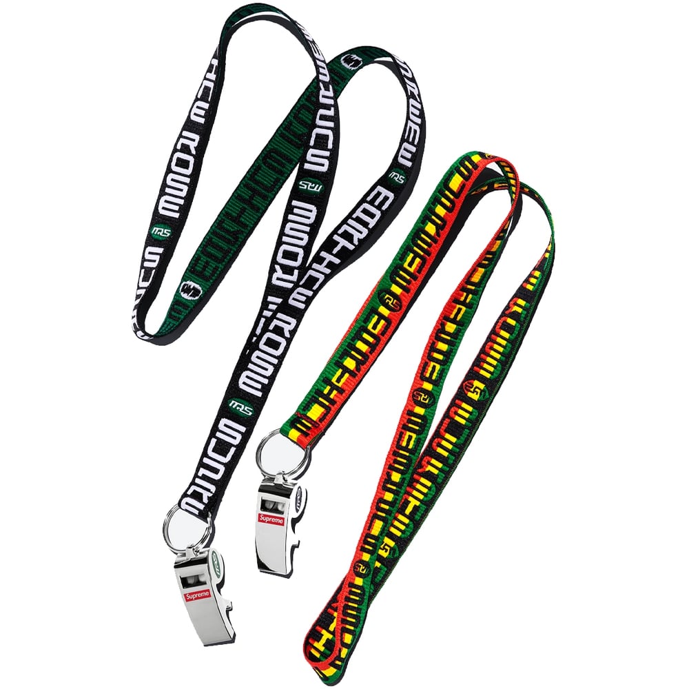 Supreme Supreme Martine Rose Lanyard With Whistle released during fall winter 24 season