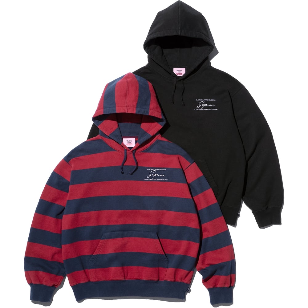 Details on Supreme Martine Rose Hooded Sweatshirt None from fall winter
                                                    2024 (Price is $198)