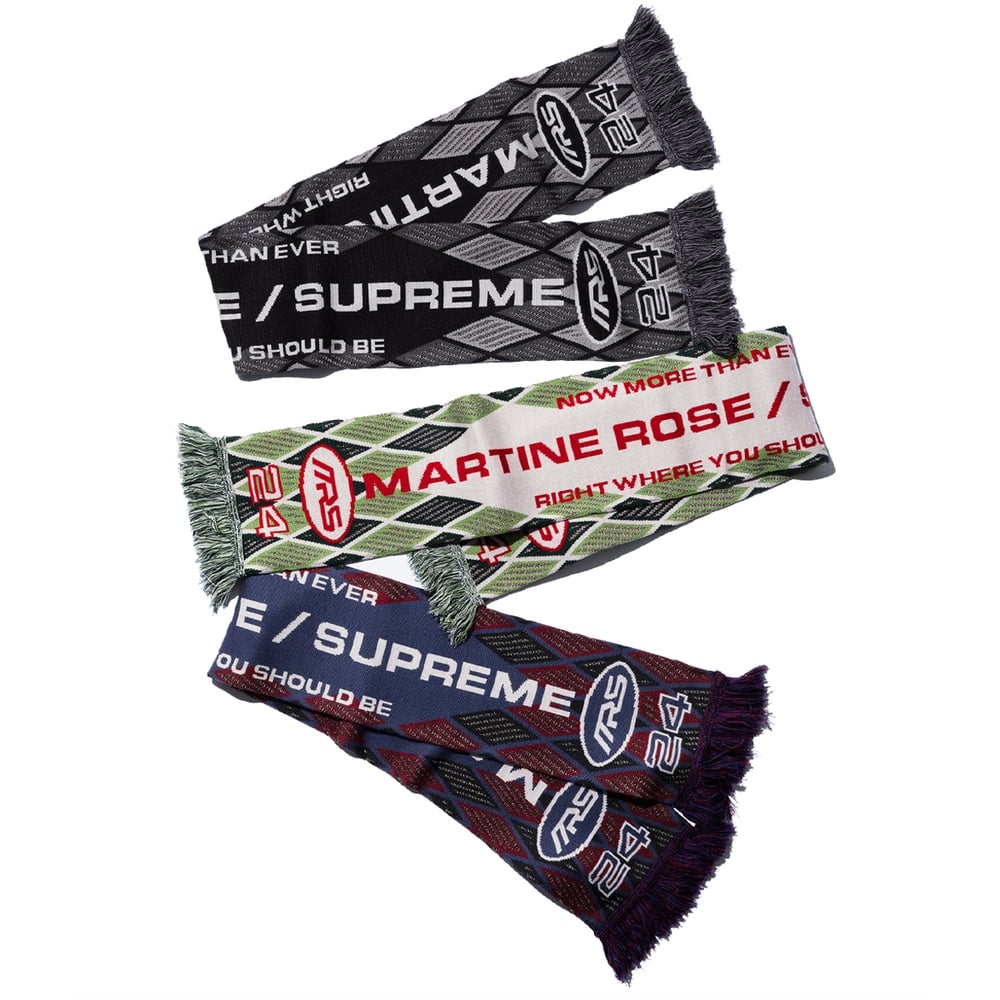 Supreme Supreme Martine Rose Scarf released during fall winter 24 season