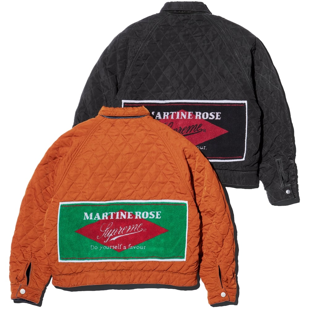 Details on Supreme Martine Rose Reversible Trucker Jacket None from fall winter
                                                    2024 (Price is $398)