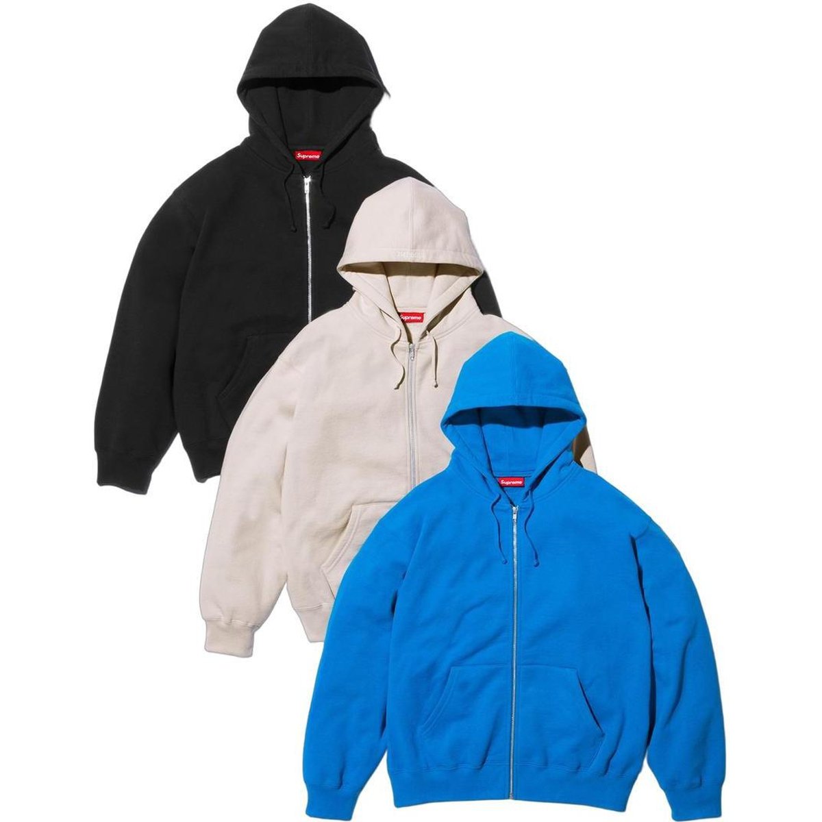 Details on Supreme Thrasher Zip Up Hooded Sweatshirt None from fall winter
                                                    2024 (Price is $178)