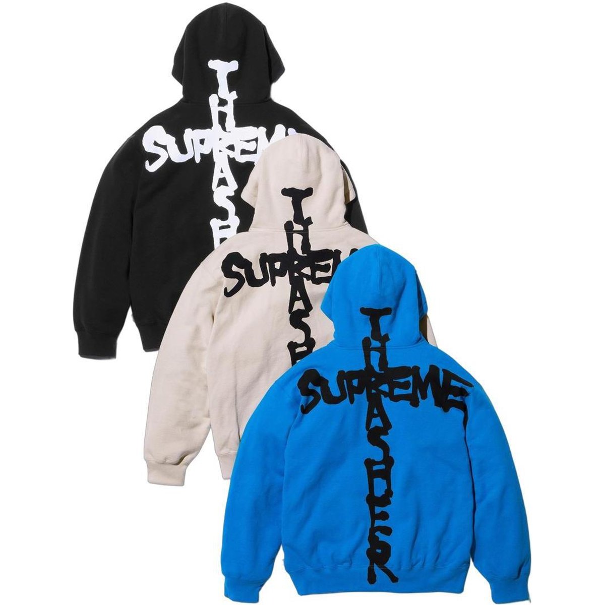 Supreme Supreme Thrasher Zip Up Hooded Sweatshirt for fall winter 24 season