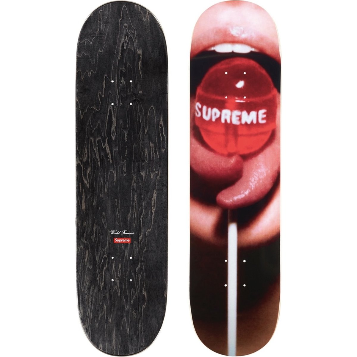 Supreme Lollipop Skateboard released during fall winter 24 season