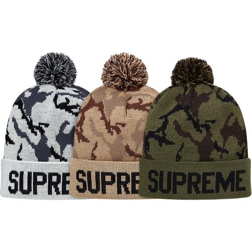 Details on Camo Beanie from fall winter
                                            2012