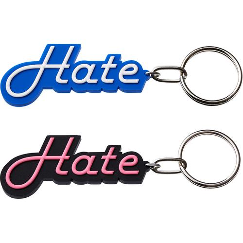 Details on Hate Rubber Keychain from fall winter
                                            2013
