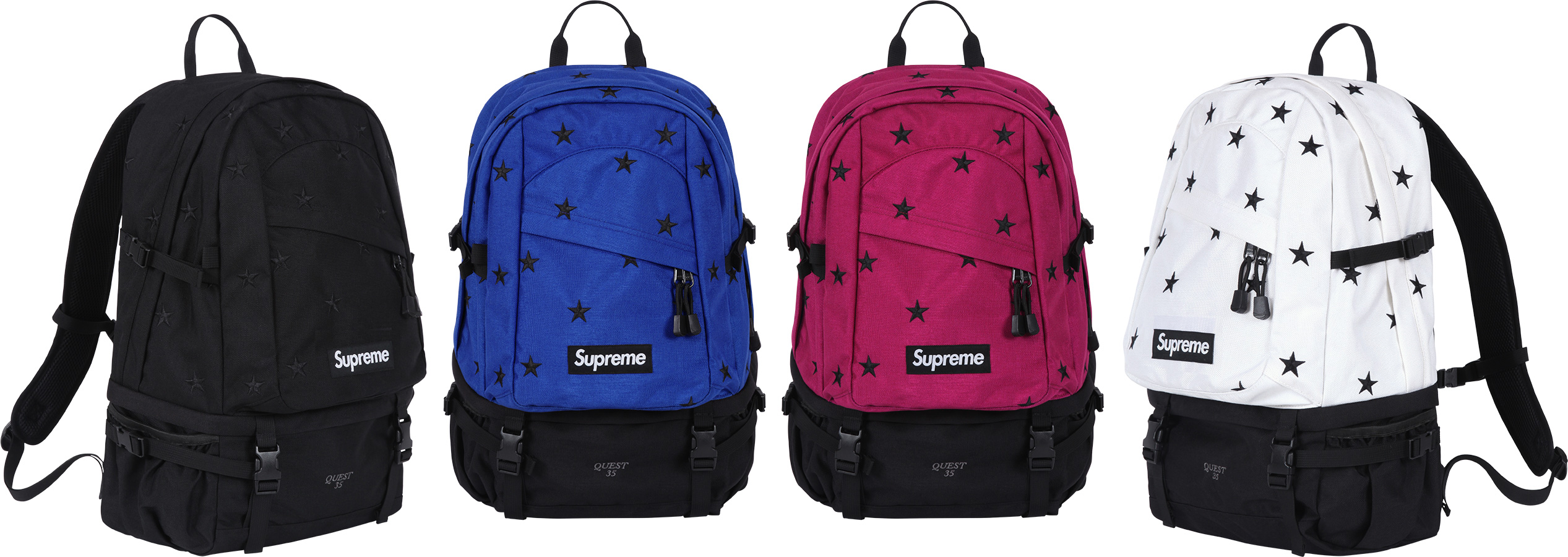 美色 Supreme 13FW Stars Backpack