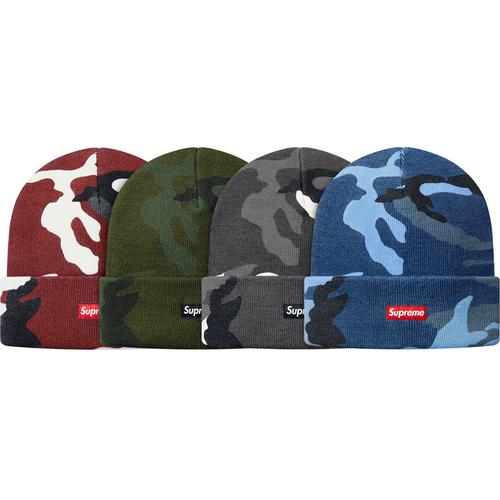 Details on Printed Camo Beanie from fall winter
                                            2013