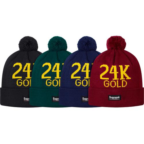 Details on 24K Beanie from fall winter
                                            2013