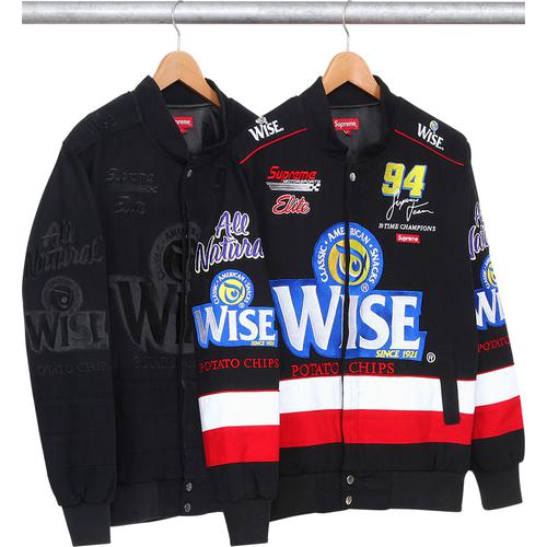 Details on Supreme Wise Racing Jacket from fall winter
                                            2013