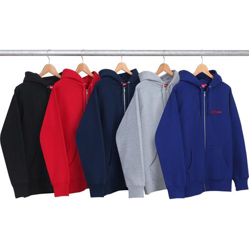 Supreme Piss Face Zip-Up for fall winter 13 season