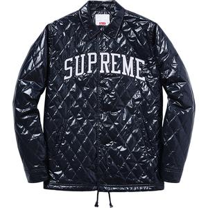 ポケットいっぱい 14AW Supreme Quilted Coaches Jacket - ナイロン