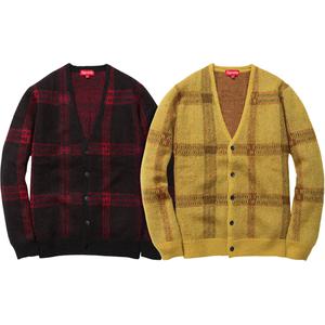 Plaid Mohair Cardigan - fall winter 2014 - Supreme