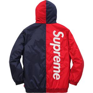 supreme 2 tone hooded sideline jacket