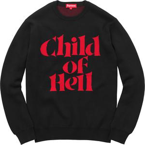 Child of Hell Sweater - fall winter 2015 - Supreme