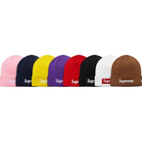 Details on New Era Box Logo Beanie from fall winter
                                            2016