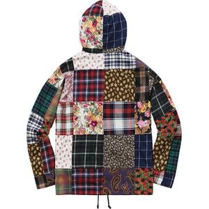 patchwork anorak supreme