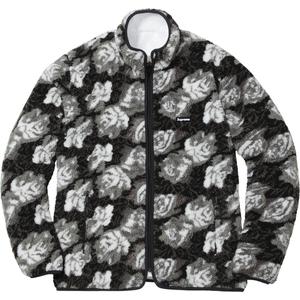 Roses Sherpa Fleece Reversible Jacket - fall winter 2016 - Supreme