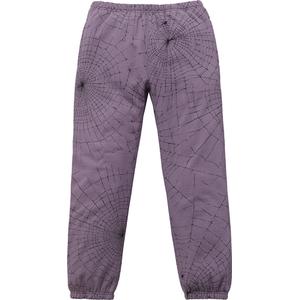 supreme spider web sweatpants