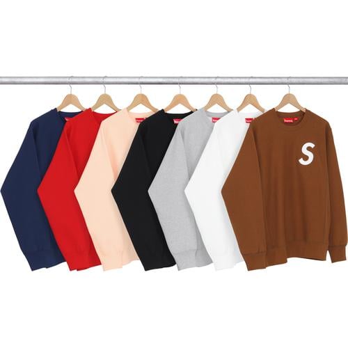 Details on S Logo Crewneck from fall winter
                                            2016