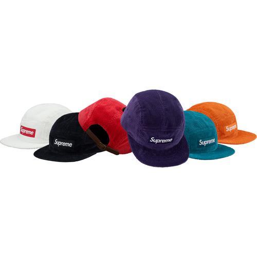 Supreme Waffle Corduroy Camp Cap released during fall winter 17 season