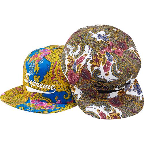 Supreme Paisley 5-Panel released during fall winter 17 season
