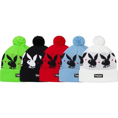 Supreme Supreme Playboy© Beanie released during fall winter 17 season