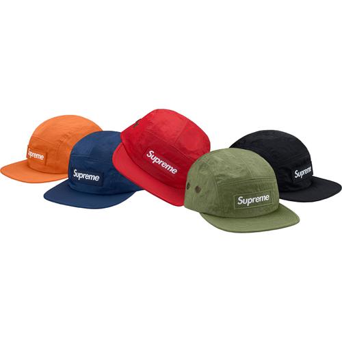 Supreme Washed Nylon Camp Cap released during fall winter 17 season