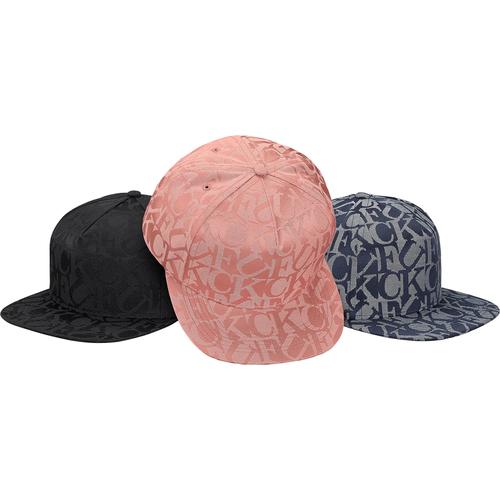 Details on Fuck Jacquard 5-Panel from fall winter
                                            2017 (Price is $48)