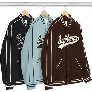 supreme playboy varsity jacket