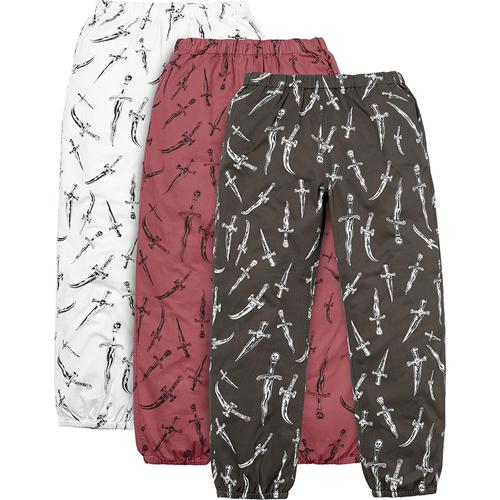Supreme Daggers Pant released during fall winter 17 season
