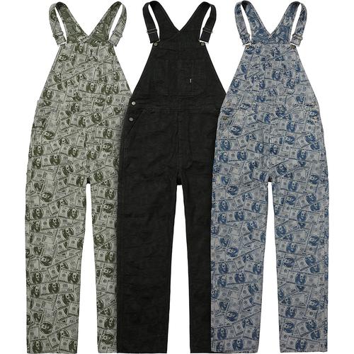 Supreme 100 Dollar Bill Overalls releasing on Week 6 for fall winter 2017