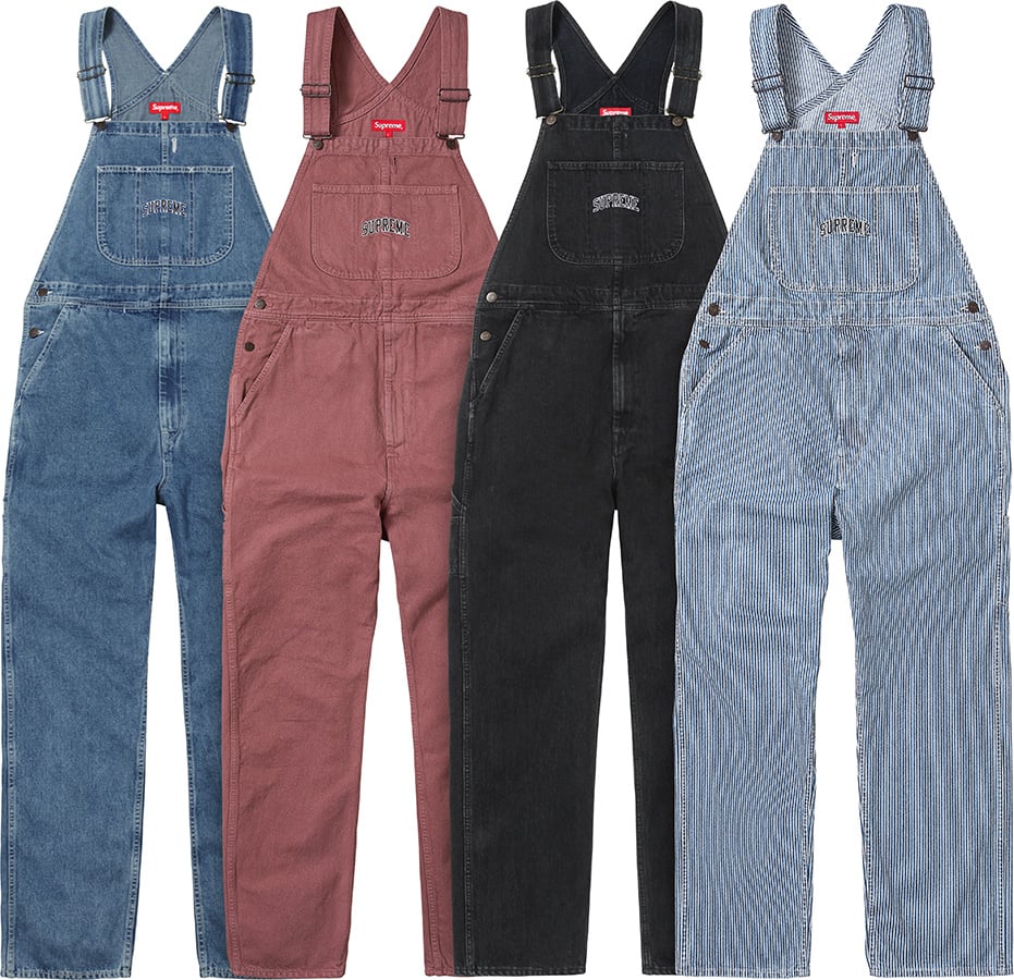 washed denim overall