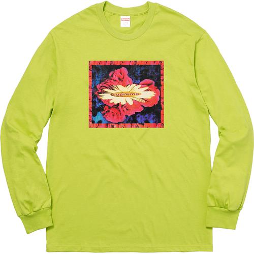 Supreme Bloom L S Tee released during fall winter 17 season