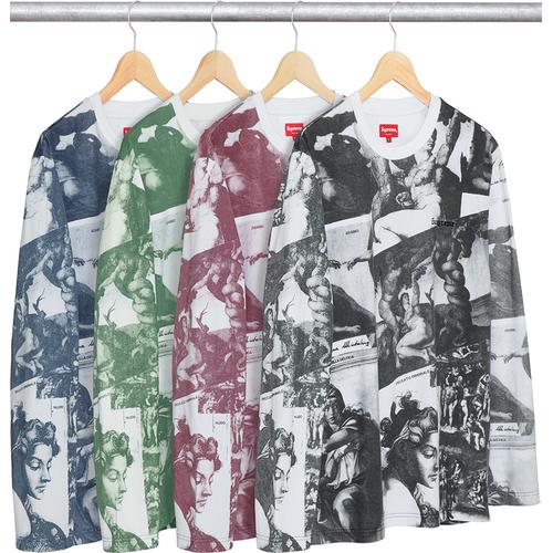 Supreme Michelangelo L S Top releasing on Week 1 for fall winter 2017
