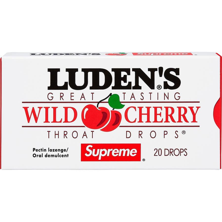 Details on Supreme Luden's Throat Drops from fall winter
                                            2018 (Price is $2)