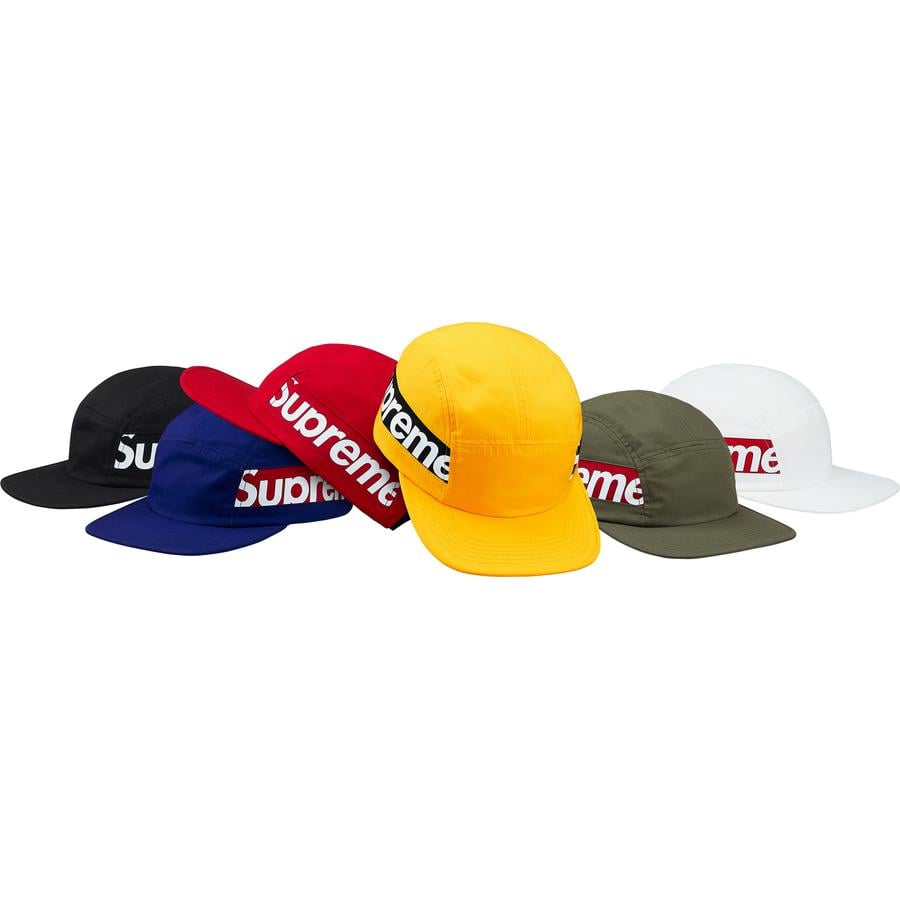 Supreme Side Panel Camp Cap released during fall winter 18 season